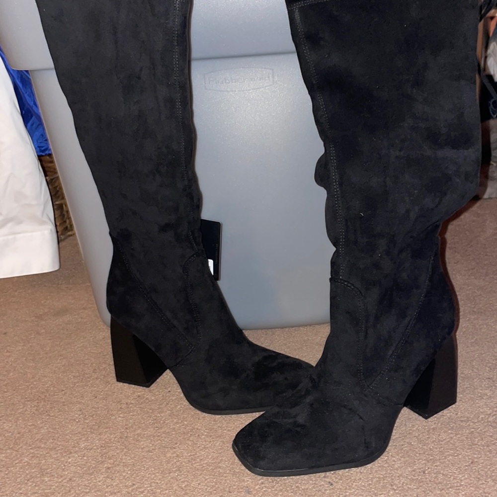 Forever 21 Over The Knee Boots | Size 8 | Black